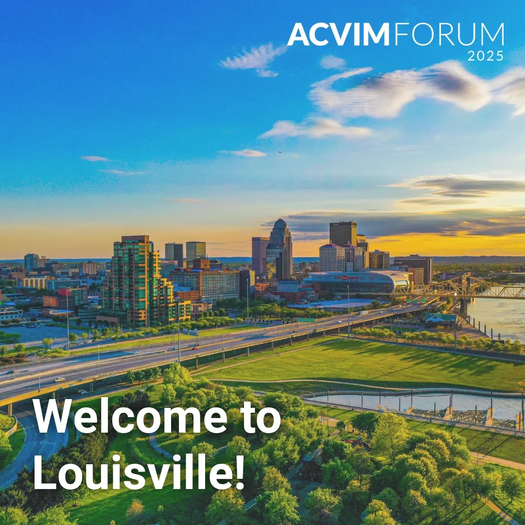 ACVIM Forum Louisville skyline