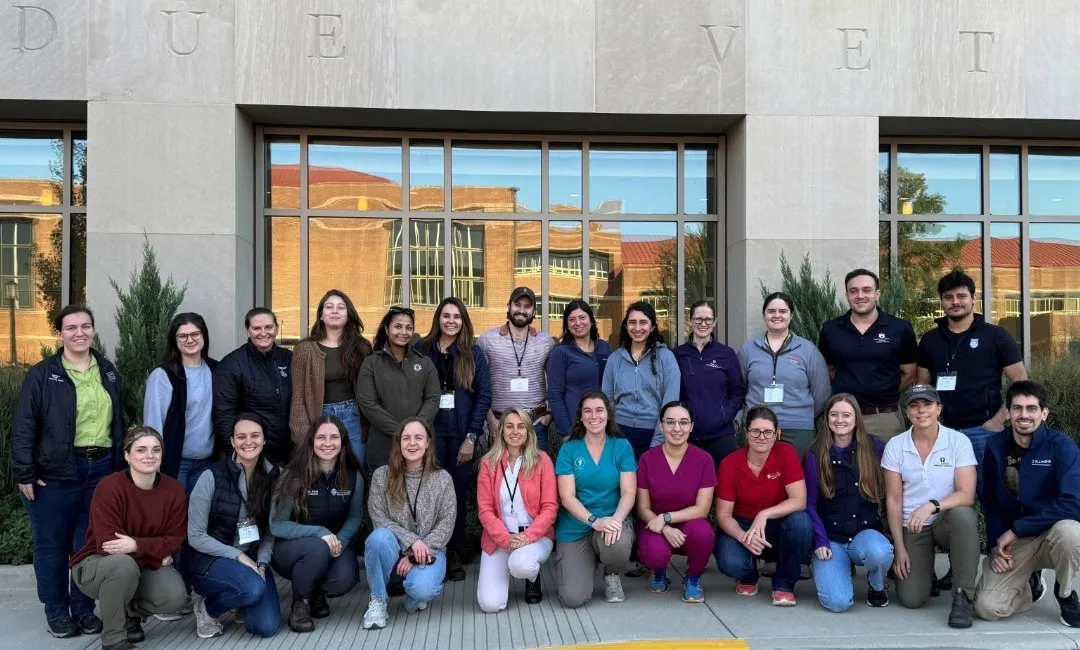 Group of course attendees at Purdue University