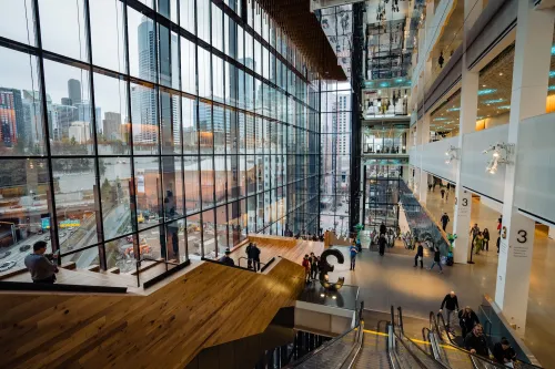 Inside view of the Summit Seattle convention center